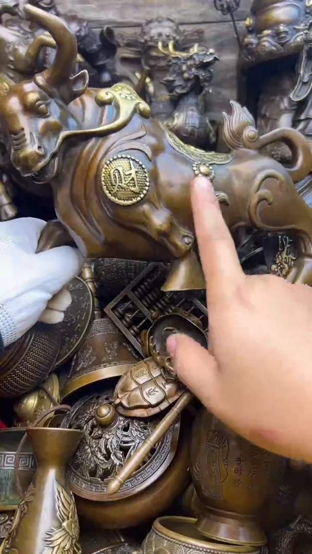 精美铜器，点击下单