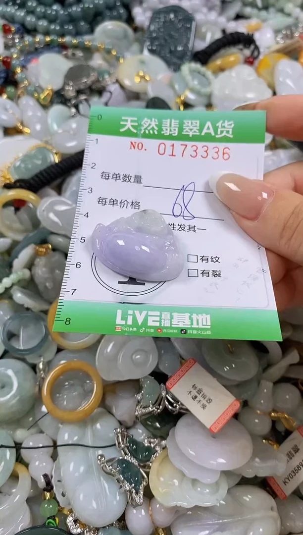 翡翠未镶嵌颈饰闪购0173336