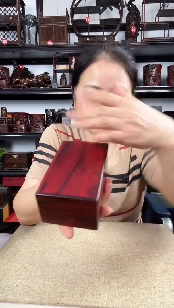 木小机关盒老李红木工艺品