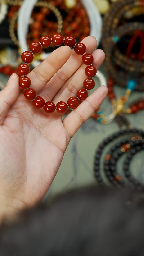 南红玛瑙文玩配饰未镶嵌文玩配饰