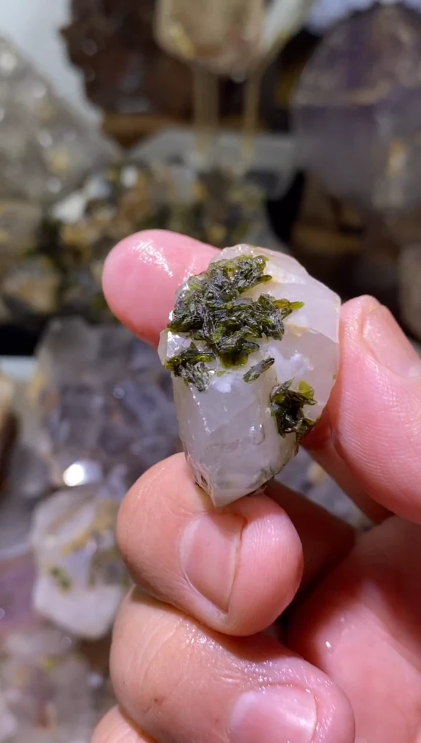 未镶嵌珠宝半成品水晶116号四川超七花园水晶