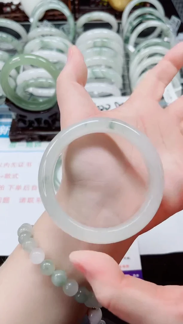 未镶嵌手镯石英质玉306-55/56