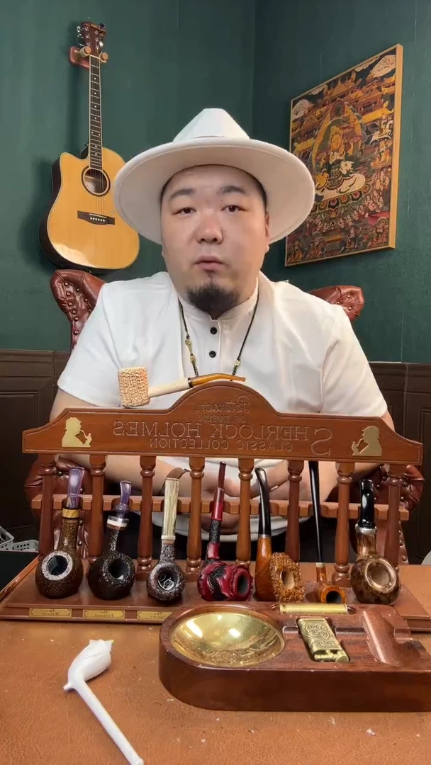 石楠木木雕款意大利进口石楠木烟斗