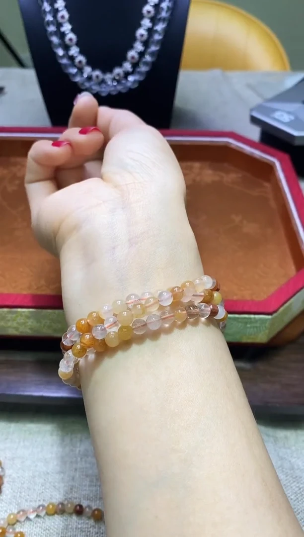 水晶手链未镶嵌多样性发一件168