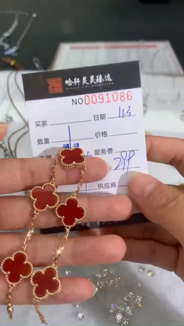 合成碳硅石吊坠925银哈轩  手链1(多样性发其一)