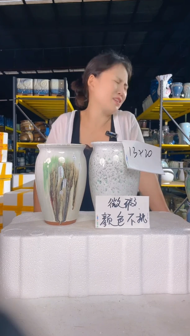 宜兴紫砂粗陶花盆13/18