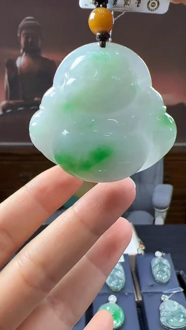 未镶嵌挂件翡翠佛公
