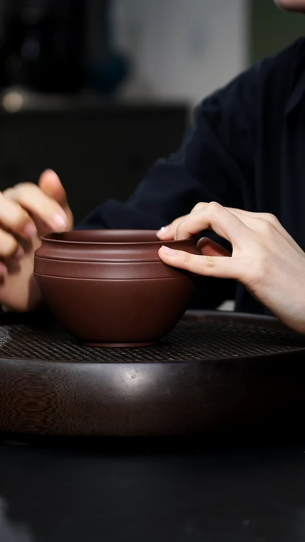 紫砂水盂