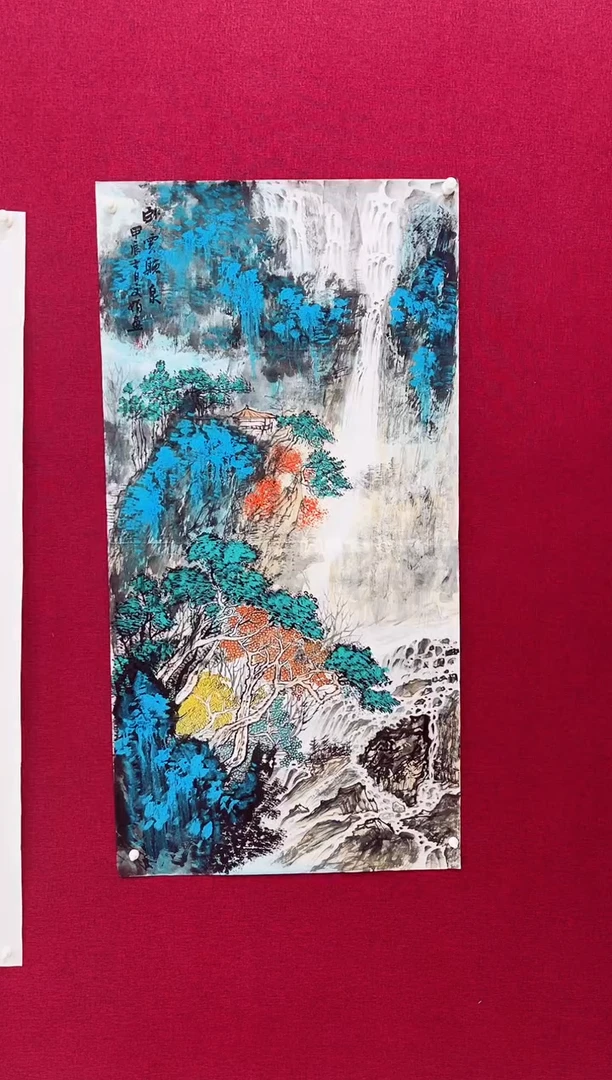 国画师文娟国画作品