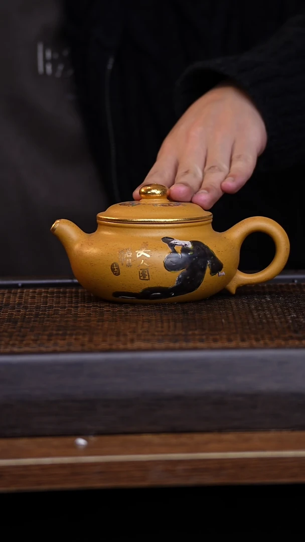 茶壶紫砂宜兴手工原矿紫砂壶001