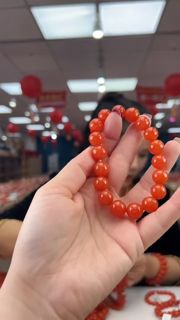 【闪购商品】南红玛瑙珠串未镶嵌多样发其一/11/HS9992270