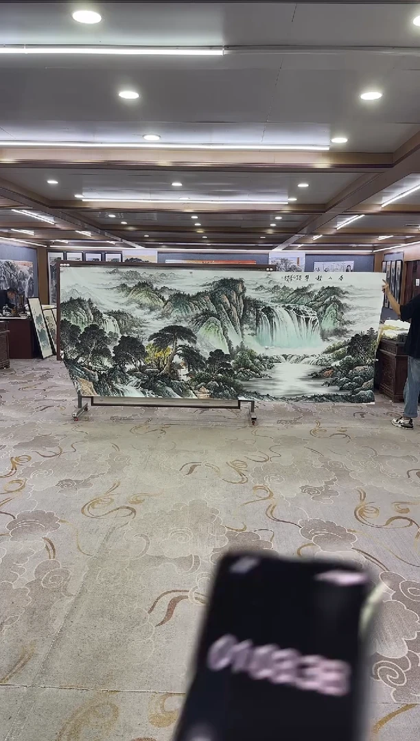 绘画Y-邵明义-大丈二-山水画