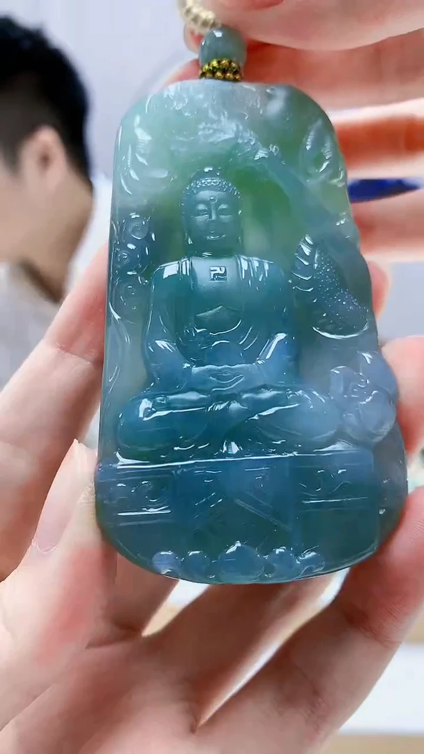 未镶嵌定制翡翠火*火5028zm-毛货挂件