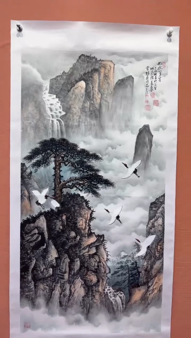 国画师立照老师国画作品