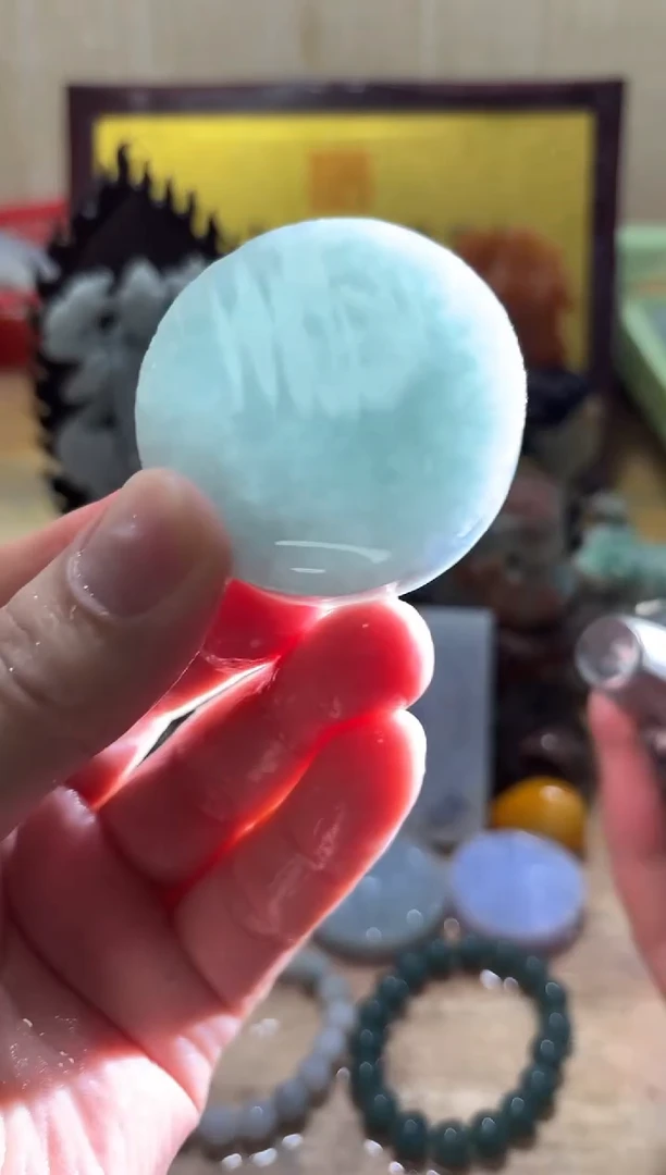 未镶嵌挂件翡翠A货常星6897