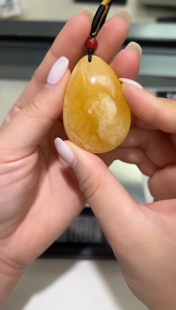 裸石琥珀未镶嵌琥珀蜜蜡吊坠