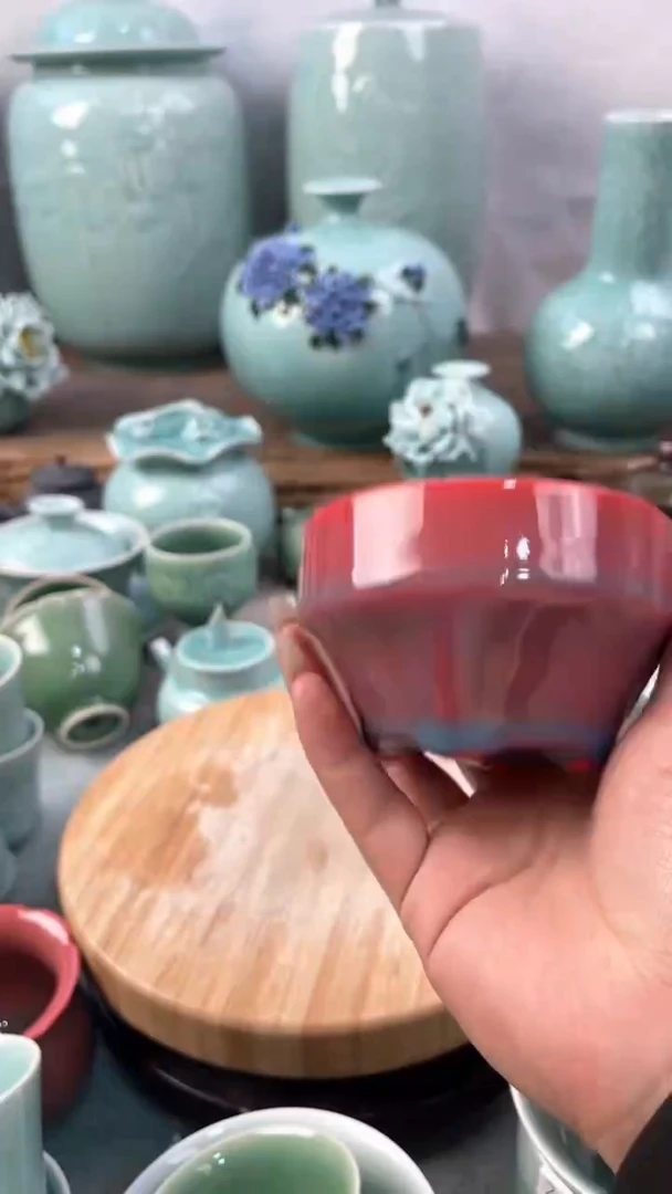 【闪购商品】特价 微瑕 慧仙青瓷