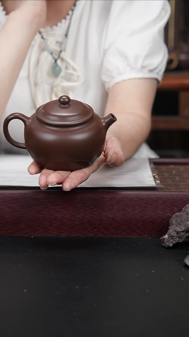 茶壶紫砂佛莲200CC