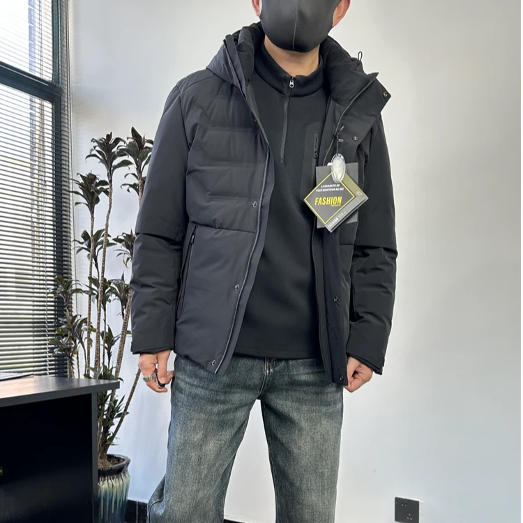 户外高充绒羽绒服男款宽松保暖外套