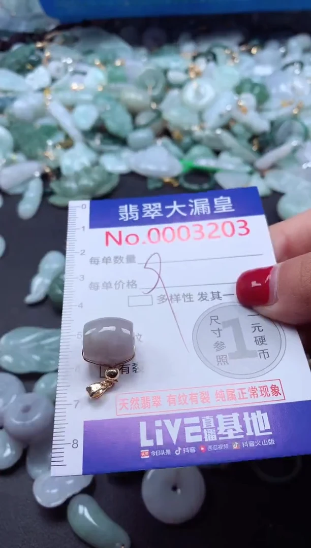 颈饰未镶嵌翡翠3203