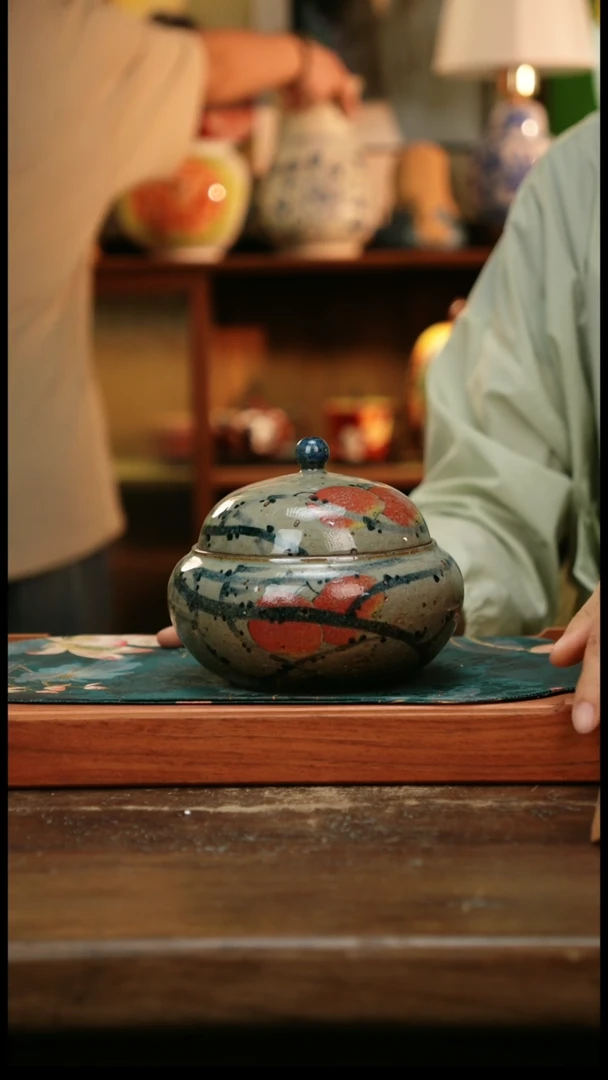 杯景德镇纯手工釉下彩精品茶具水杯