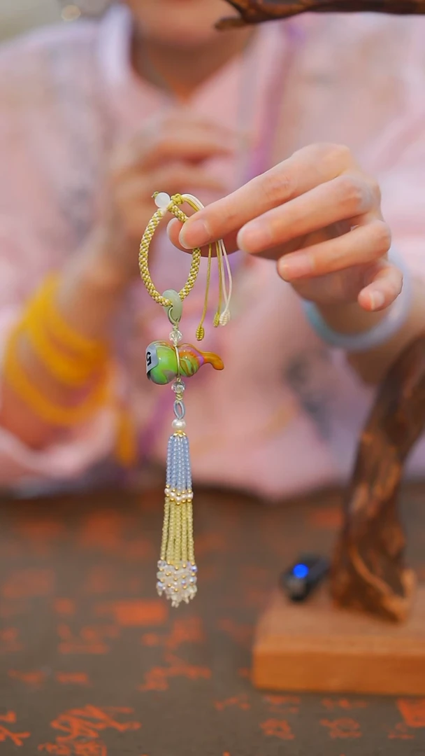 549非遗漆手艺工天然葫芦文玩福禄挂葫芦斜挂