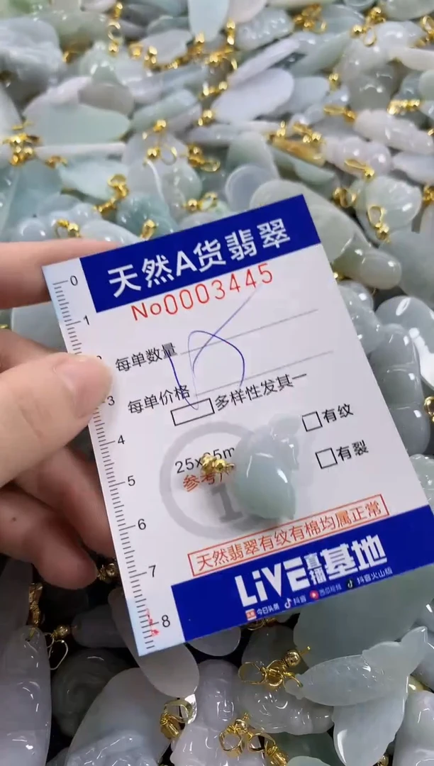 颈饰未镶嵌翡翠天然A货翡翠