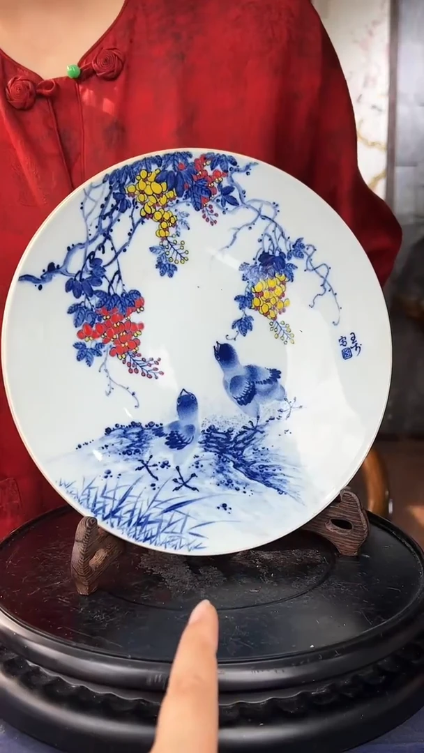其他景德镇陶瓷瓷板画瓶子杯子