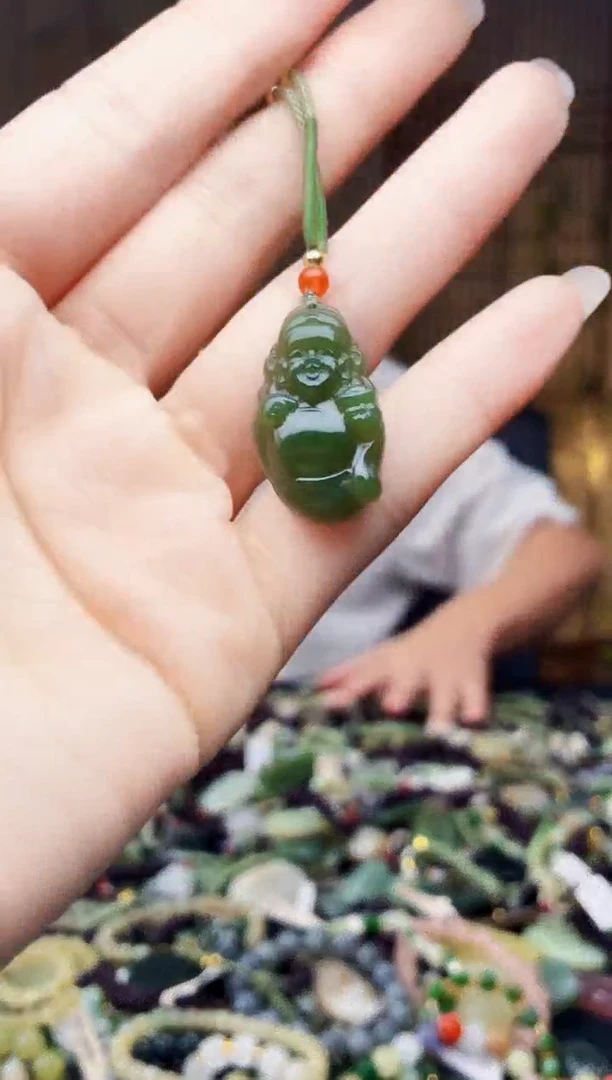 颈饰未镶嵌和田玉多样性发货，拍一发一