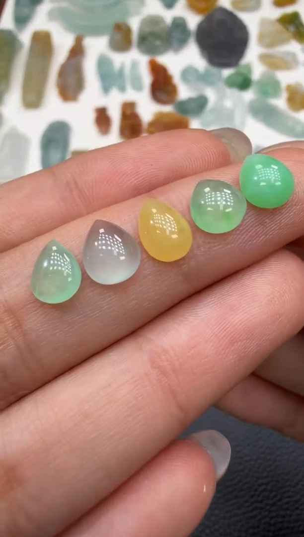 未镶嵌定制翡翠350