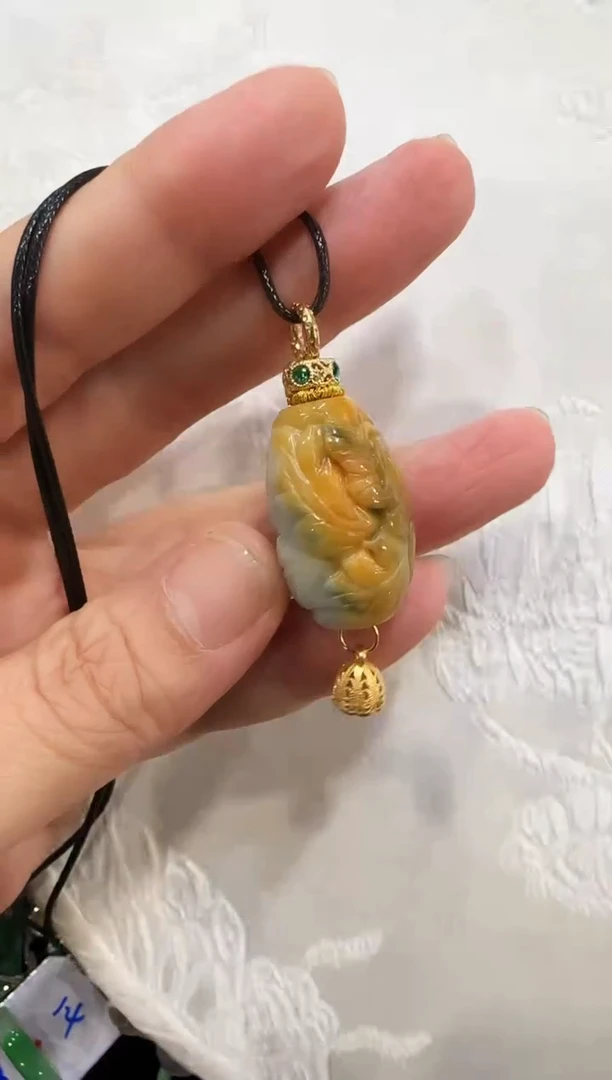颈饰未镶嵌翡翠国风