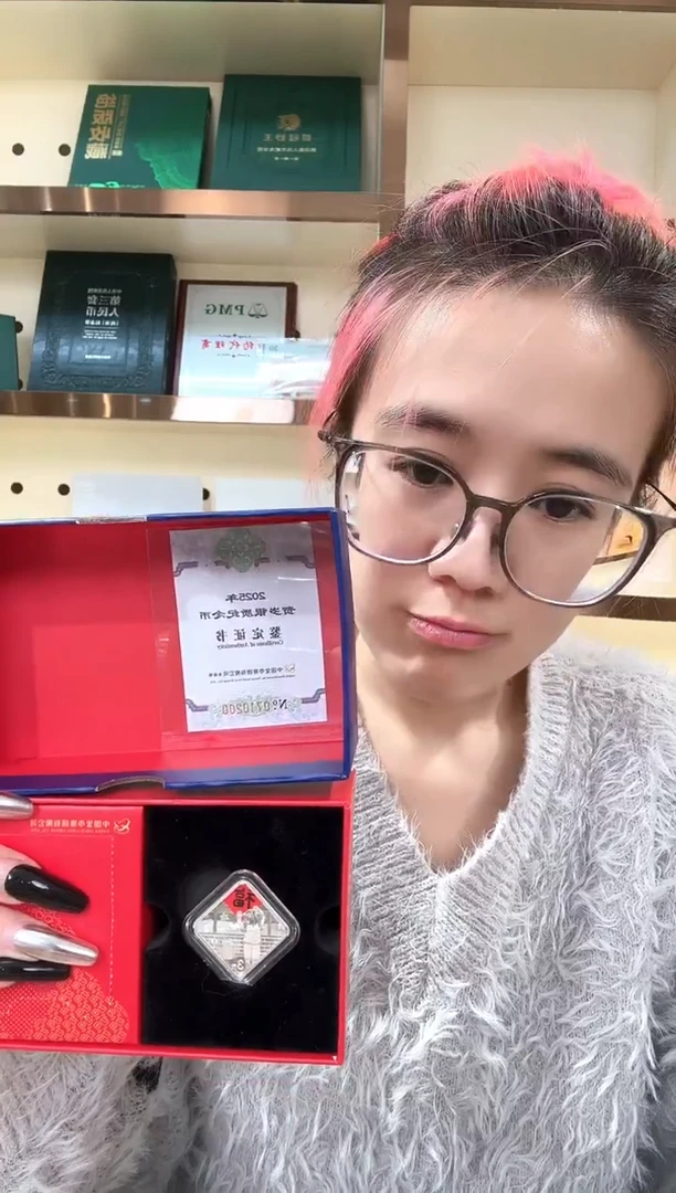 菱形贺岁纪念币单枚