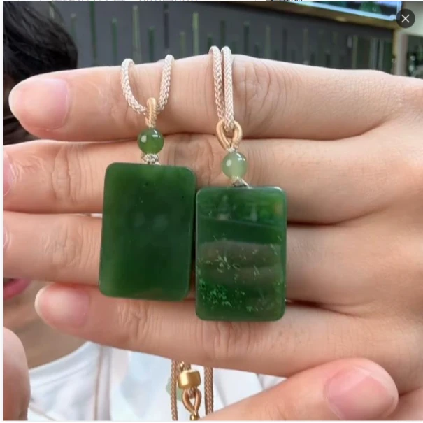 【老王好物优选】zpy793-天然和田玉无事牌吊坠多样性发一