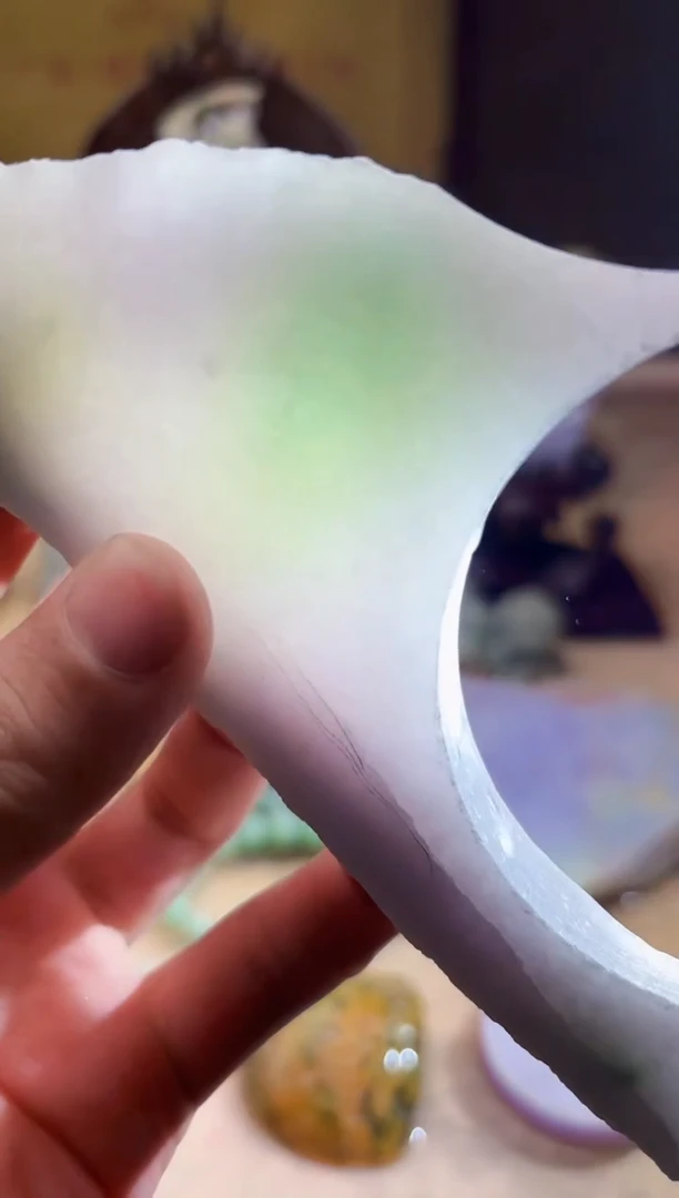 翡翠挂件未镶嵌A货张麦1915