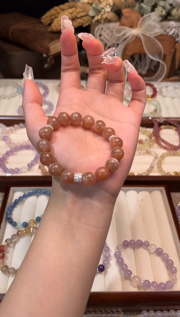 【闪购商品】水晶手链合金奶油月光s1137多样性发其一