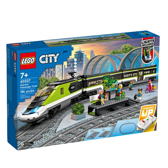 LEGO/乐高【冠希专属】（压盒）城市系列60337特快客运列车