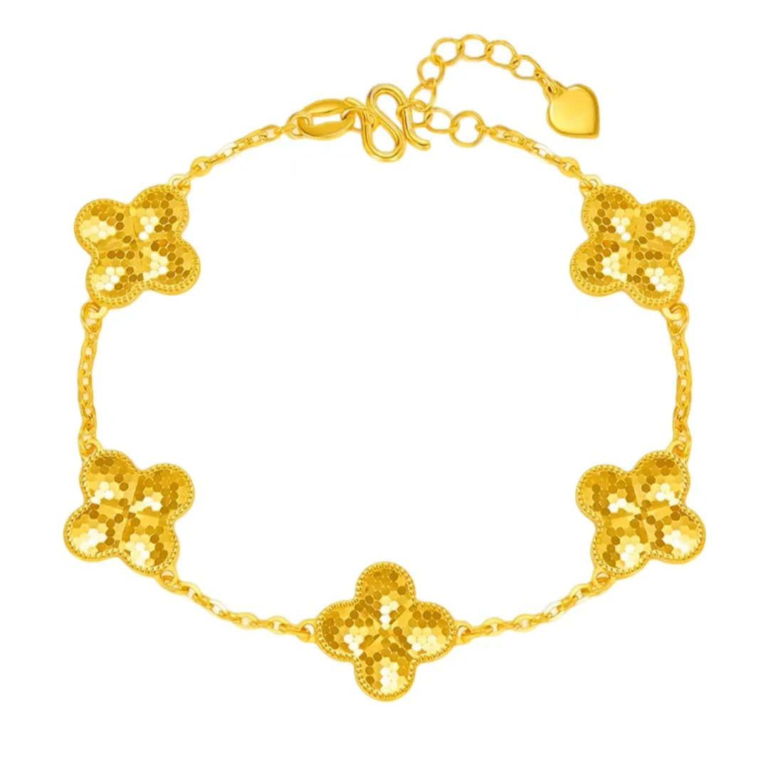 【MK1】金色系五花手连经典时尚百搭手套