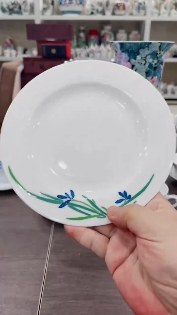 湖南醴陵釉下五彩陶瓷19尺码