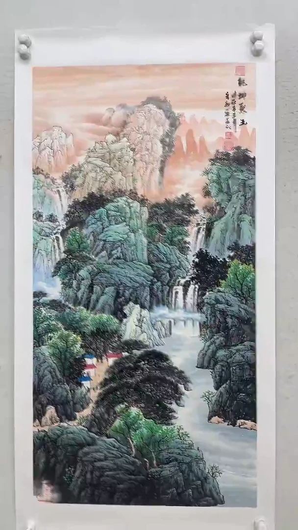 油画国画 宣纸 约70-180厘米-4