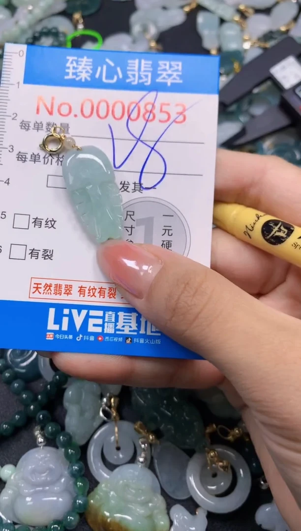 颈饰未镶嵌翡翠853