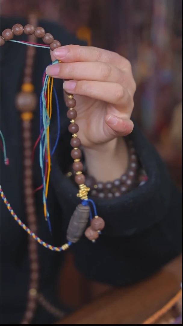 【闪购商品】泥塑归真桶珠加念慈孤品脖挂款