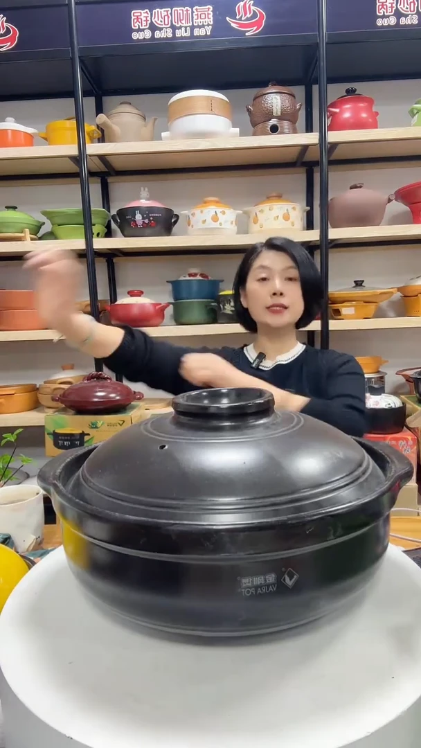 陶土金刚煲32厘米砂锅
