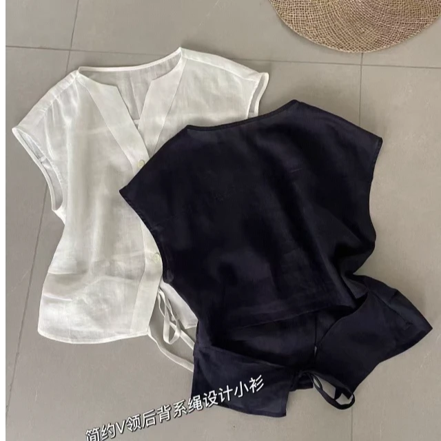 武汉蔓姐【马夹】夏季新款时尚简约设计马夹 衣长52公分左右 99156#