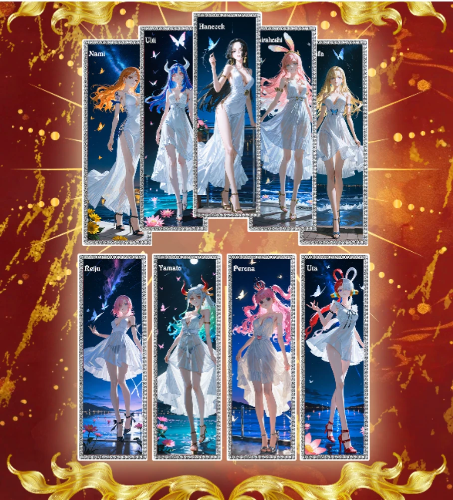 【叠叠乐】拾光映画-福福海贼-航海-国产二创-收藏卡牌