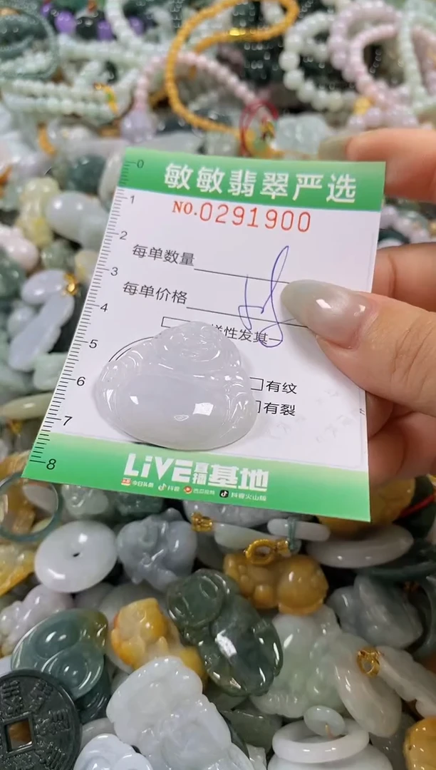 翡翠未镶嵌颈饰闪购0291900