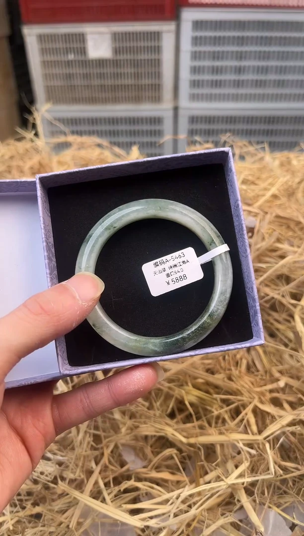 未镶嵌手镯石英质玉编号A-5463