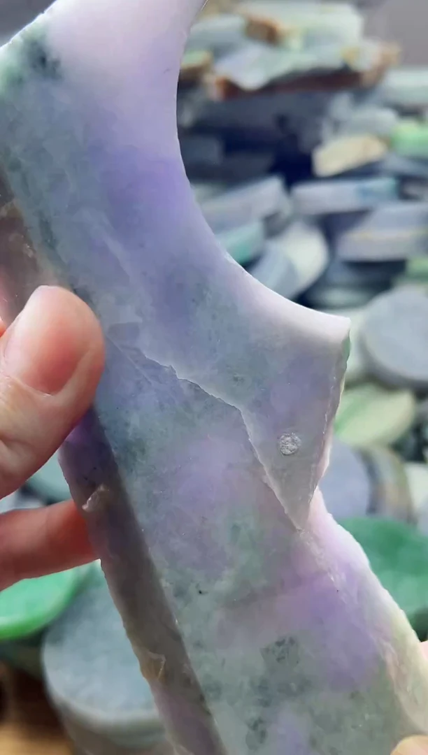 裸石翡翠天然翡翠A货余 南 662