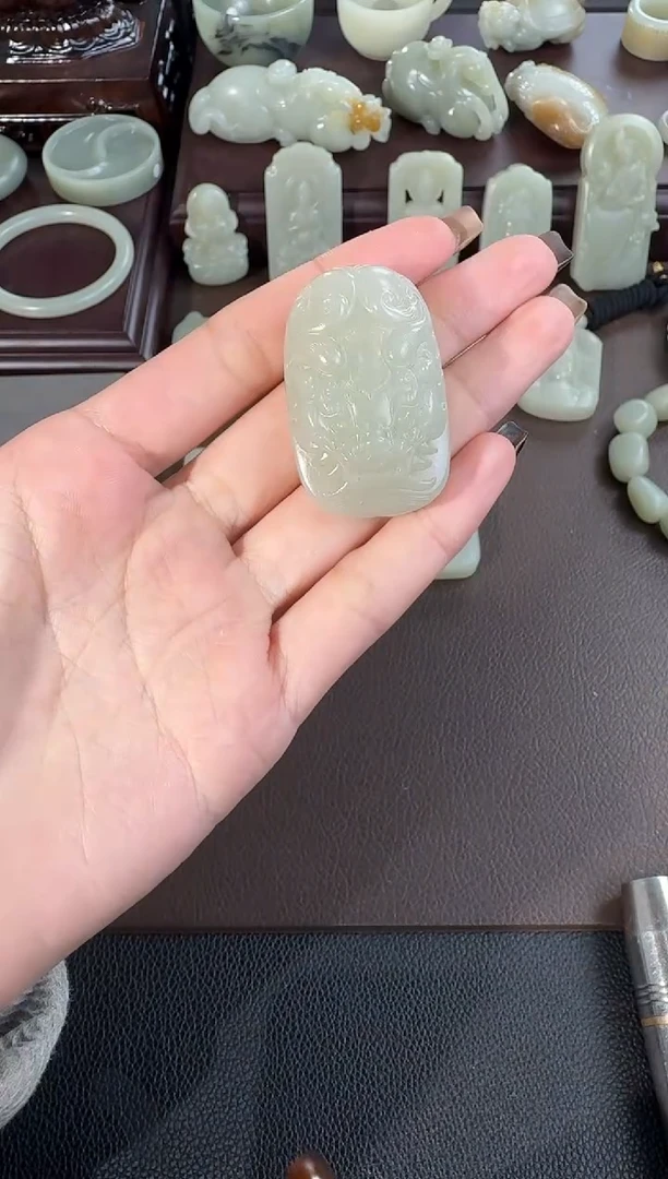 吊坠(不含链)未镶嵌和田玉2