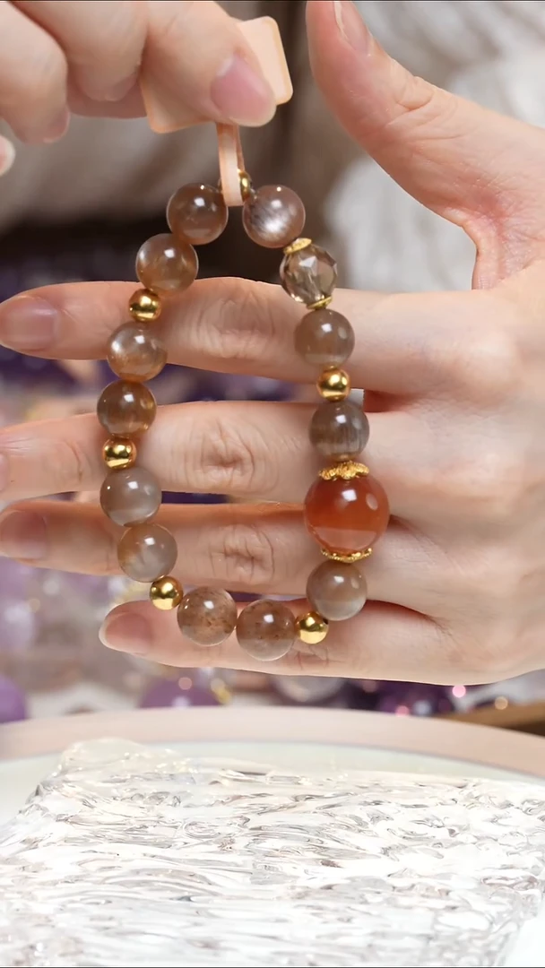 未镶嵌手串水晶金骨干手串·YY0025SEP082L010