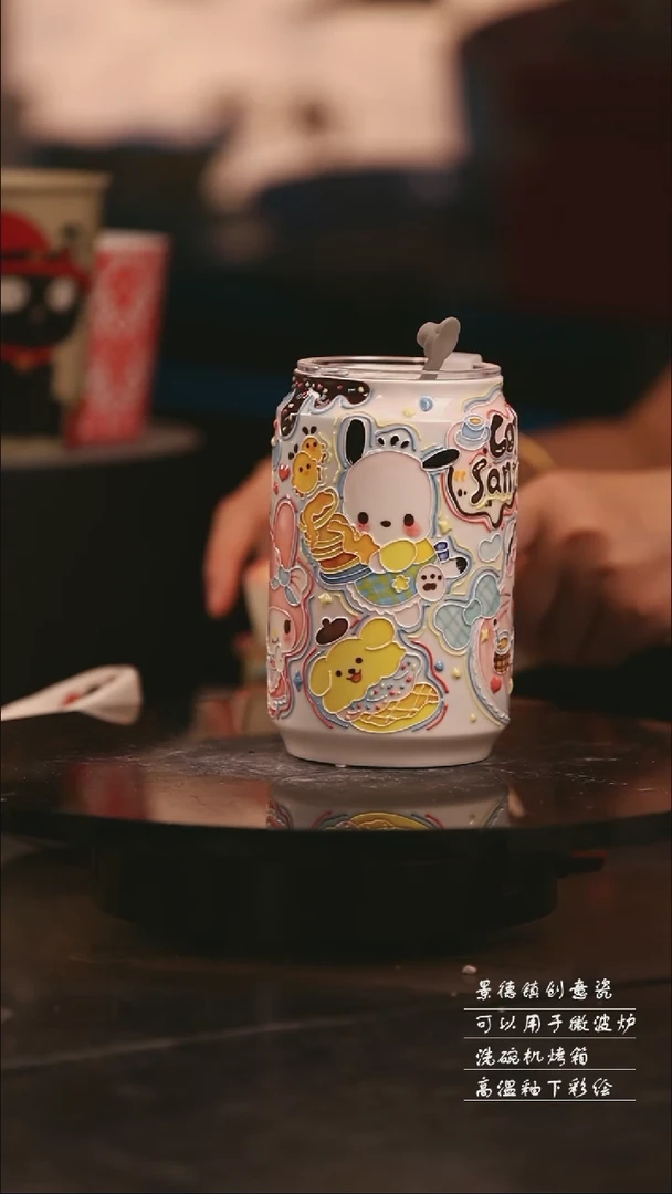 陶瓷景德镇可爱设计师款陶瓷